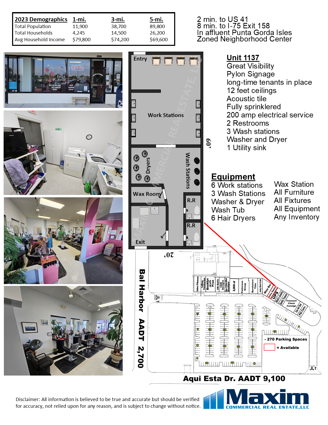 BHP ISLES SALON SALES BROCHURE
